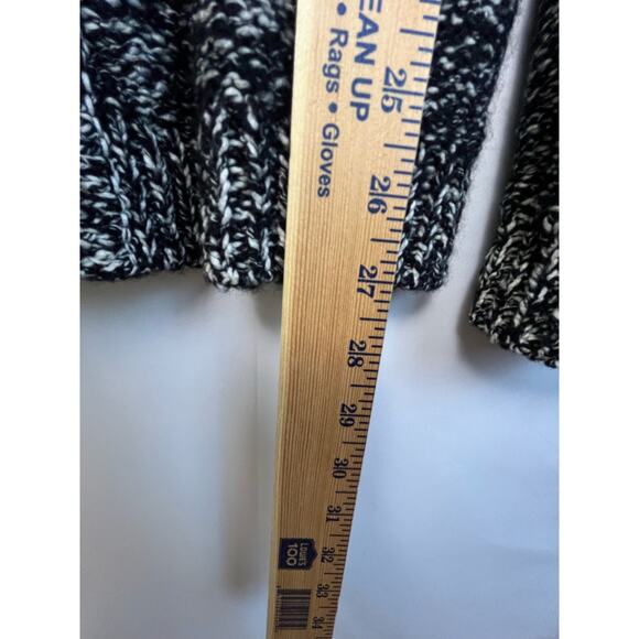 Pendleton Women's Small 3 Button Black White Long Sleeve Cardigan - Picture 5 of 10